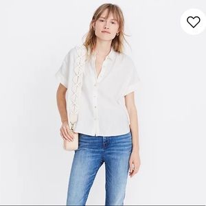 NWOT Madewell Flowy Linen Shirt
